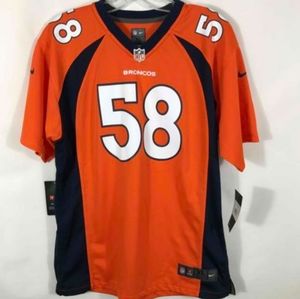 🏈 NEW MENS NFL BRONCOS #58 Jersey Sz XLARGE 🏈
